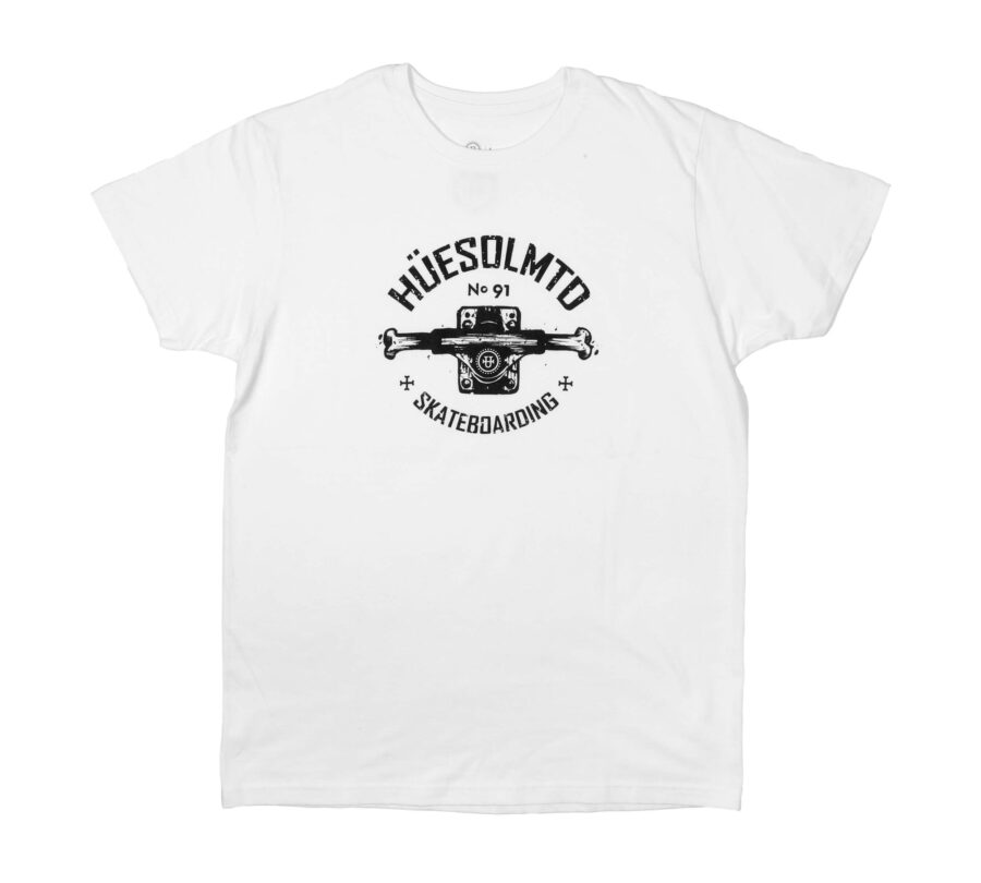 Camiseta Skate Blanca