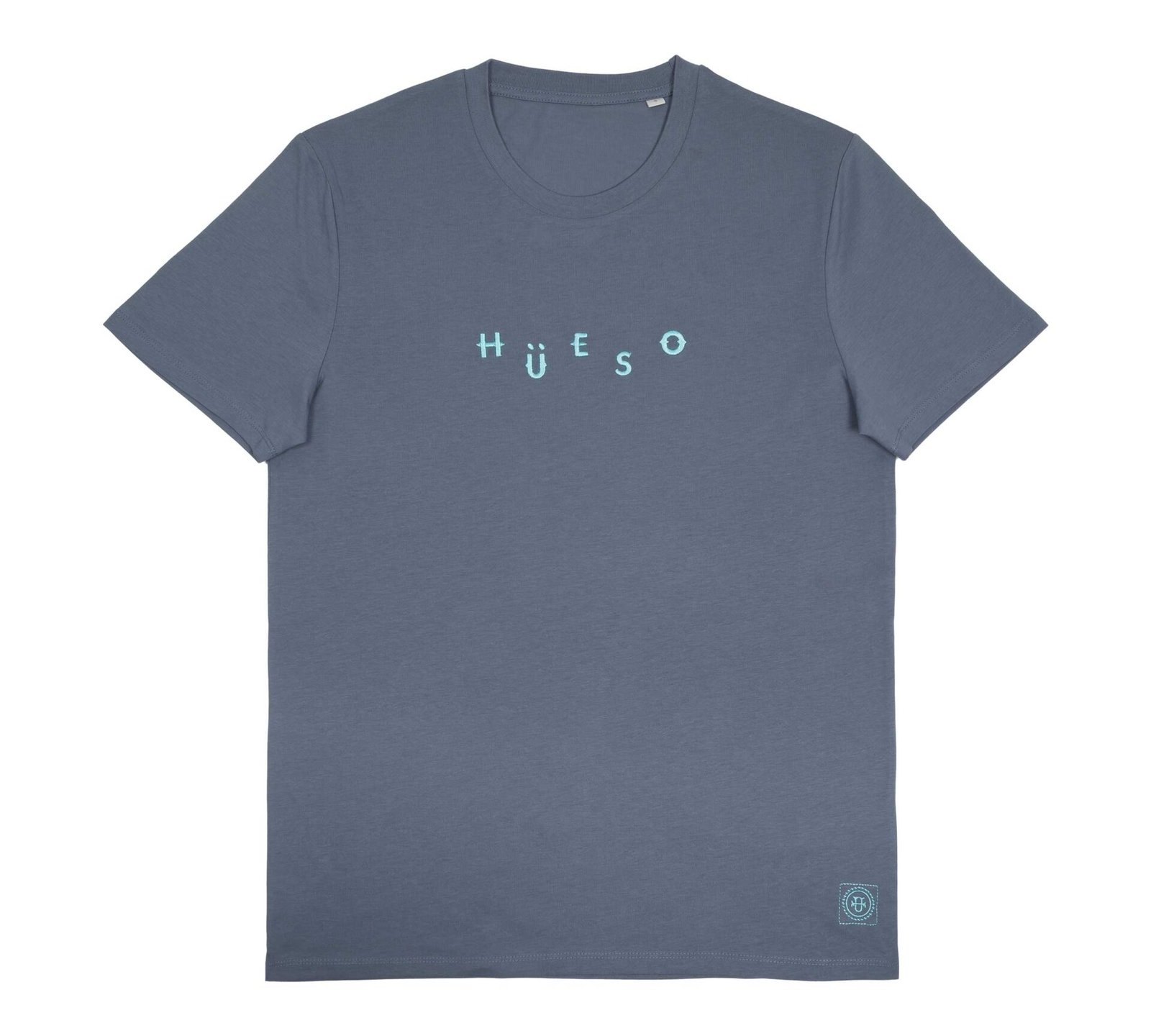 camiseta azul mineral